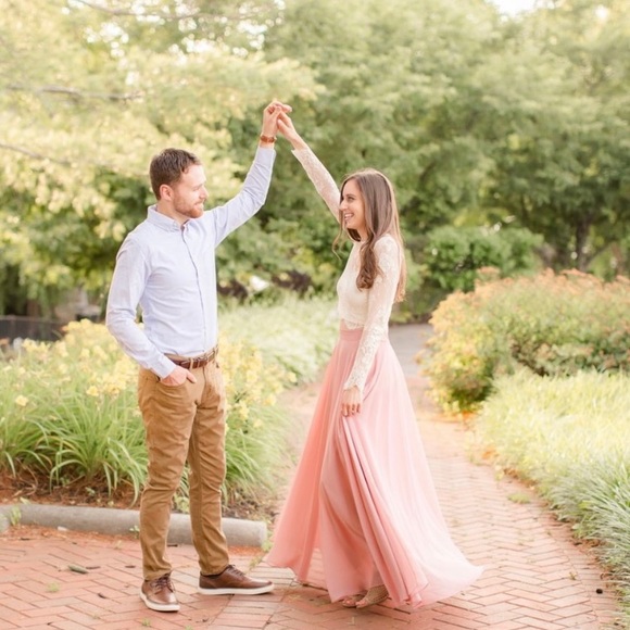 morning lavender Dresses & Skirts - Amelia Full Rose Maxi Skirt